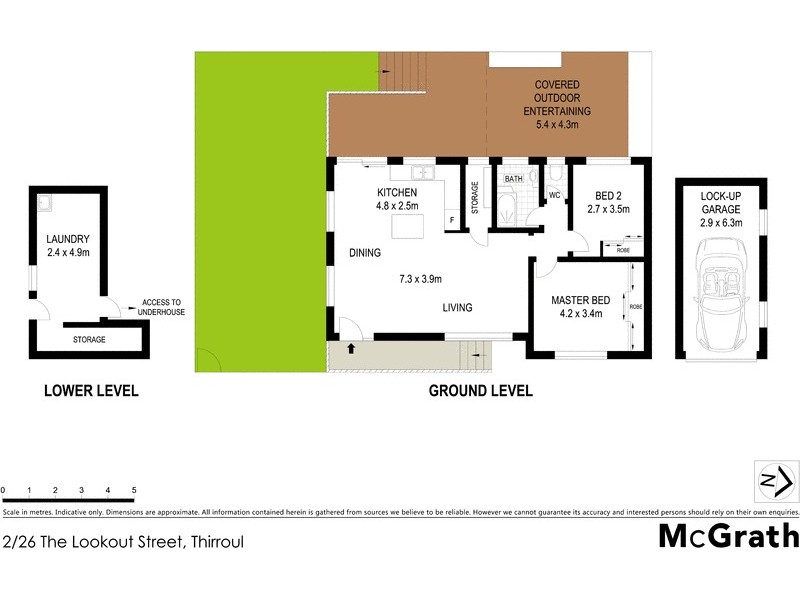 2/26 The Lookout, Thirroul NSW 2515 Floorplan