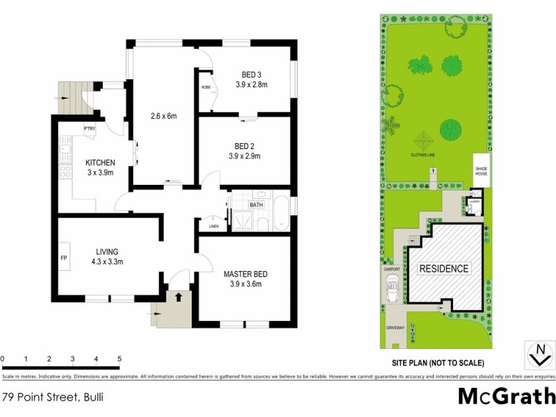 79 Point Street, Bulli NSW 2516 Floorplan