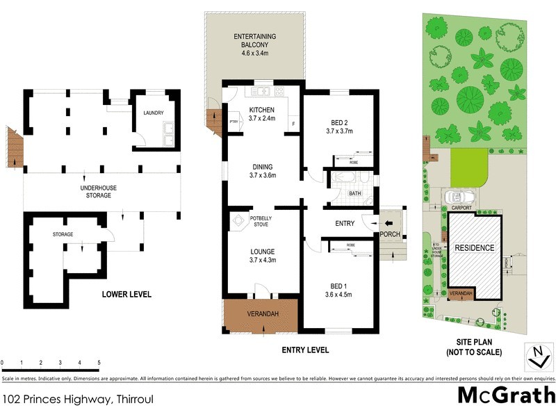 102 Princes Highway, Thirroul NSW 2515 Floorplan