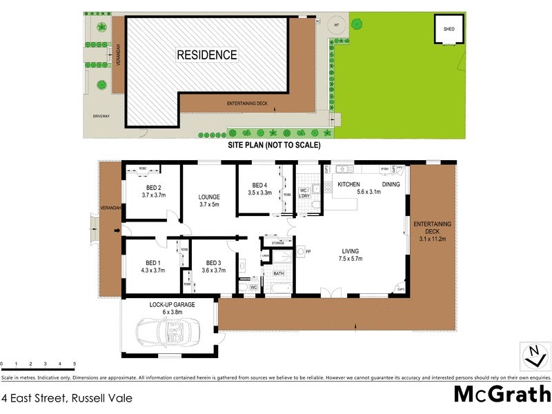 4 East Street, Russell Vale NSW 2517 Floorplan