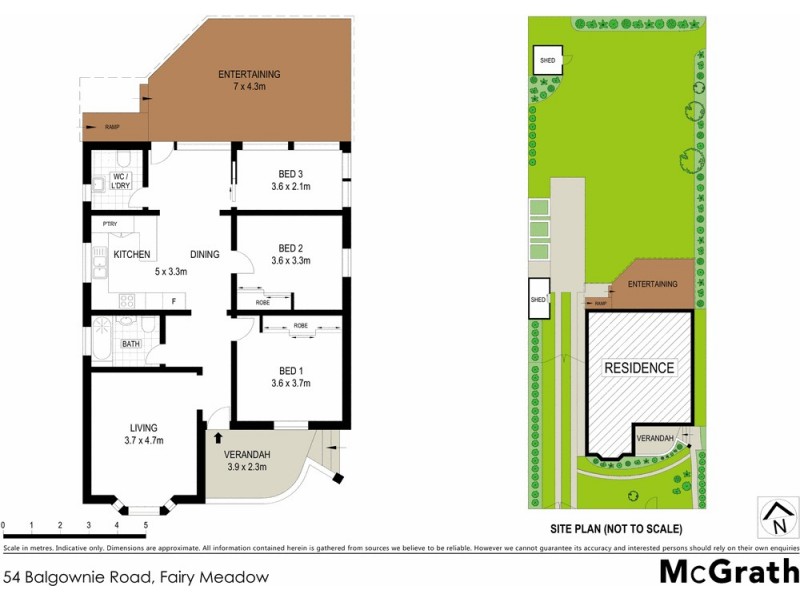 54 Balgownie Road, Fairy Meadow NSW 2519 Floorplan