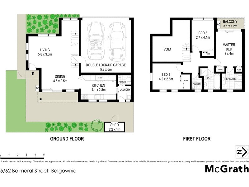 5/62 Balmoral Street, Balgownie NSW 2519 Floorplan
