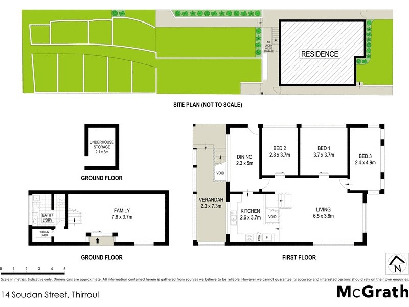 14 Soudan Street, Thirroul NSW 2515 Floorplan