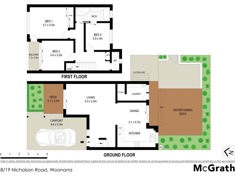 8/19 Nicholson Road, Woonona NSW 2517 Floorplan