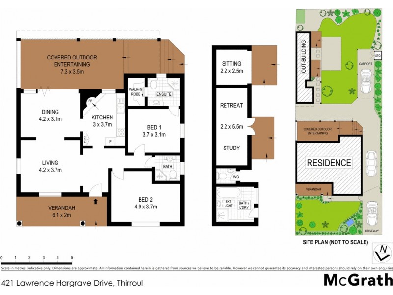421 Lawrence Hargrave Drive, Thirroul NSW 2515 Floorplan