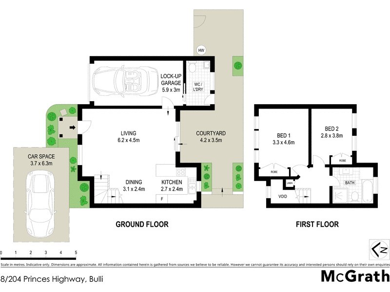 8/204 Princes Highway, Bulli NSW 2516 Floorplan
