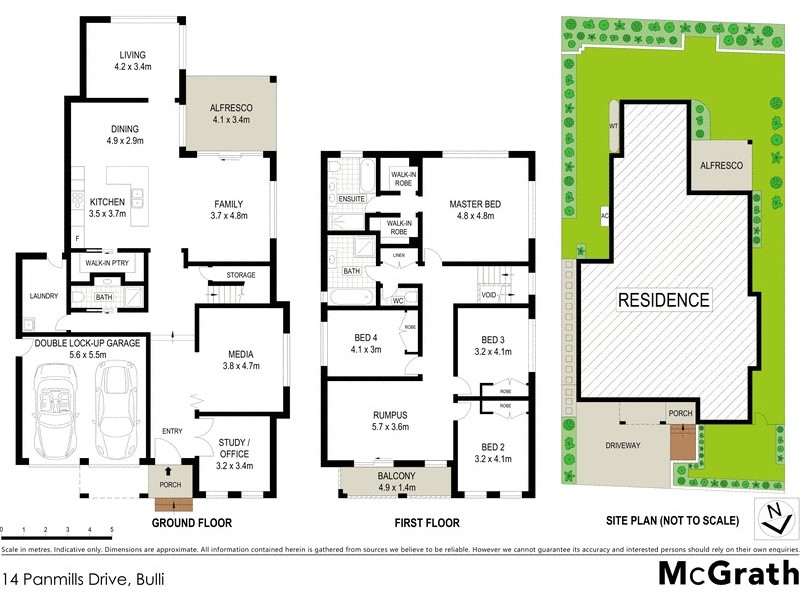 14 Panmills Drive, Bulli NSW 2516 Floorplan