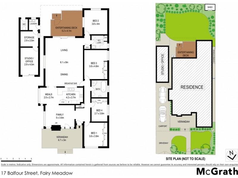 17 Balfour Street, Fairy Meadow NSW 2519 Floorplan