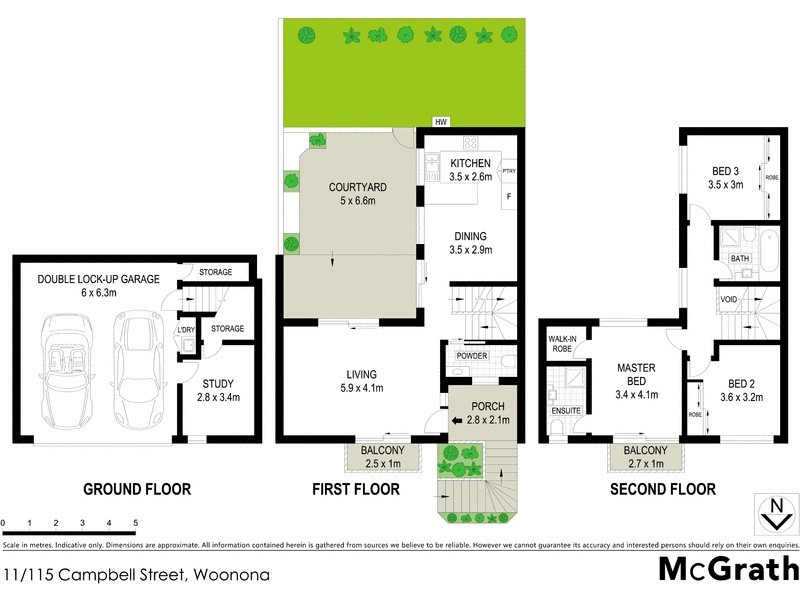 11/115 Campbell Street, Woonona NSW 2517 Floorplan