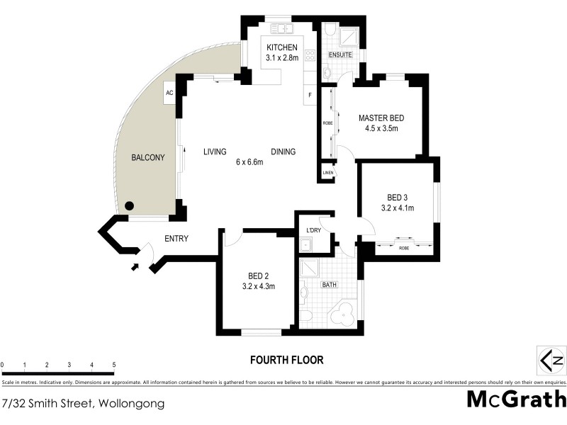 7/32 Smith Street, Wollongong NSW 2500 Floorplan