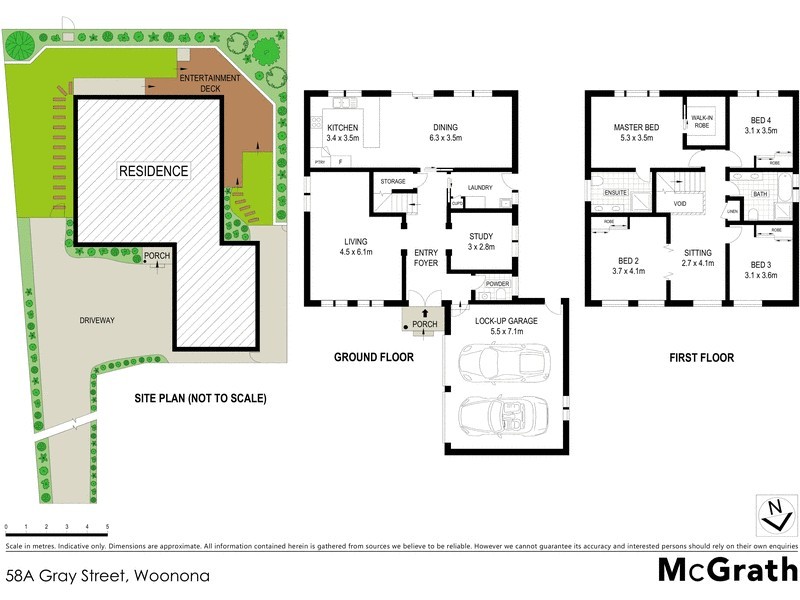 58a Gray Street, Woonona NSW 2517 Floorplan