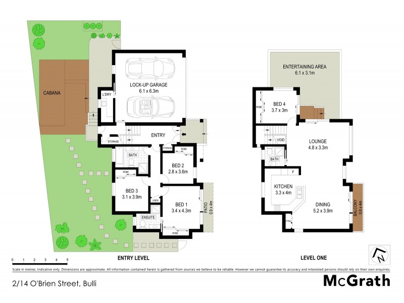 2/14 O’Brien Street, Bulli NSW 2516 Floorplan