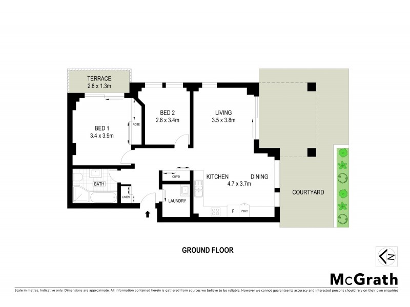 24/26 Market Street, Wollongong NSW 2500 Floorplan