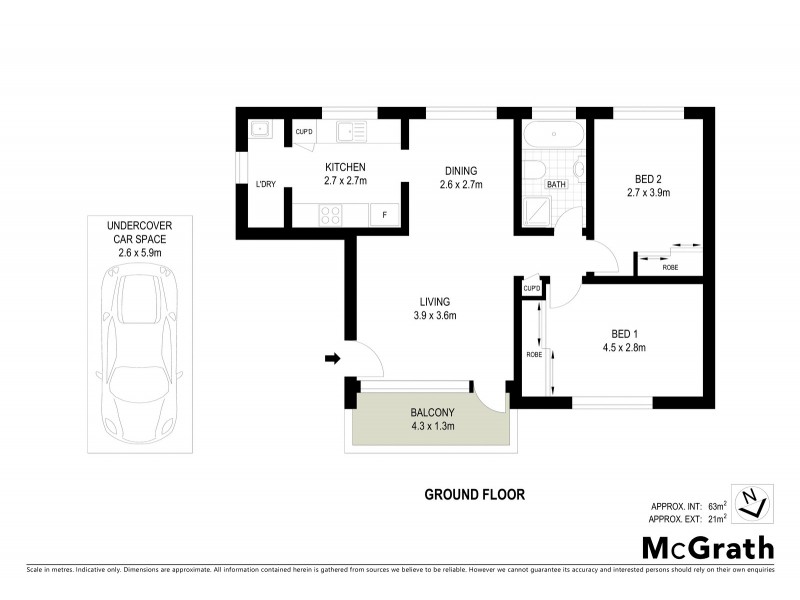 4/23 Park Road, Bellambi NSW 2518 Floorplan