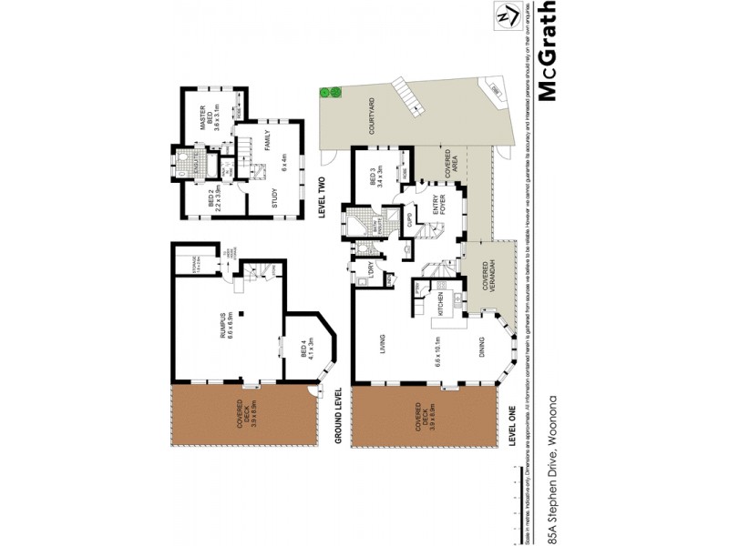 85A Stephen Drive, Woonona NSW 2517 Floorplan