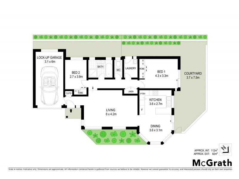 2/36 Redman Avenue, Thirroul NSW 2515 Floorplan