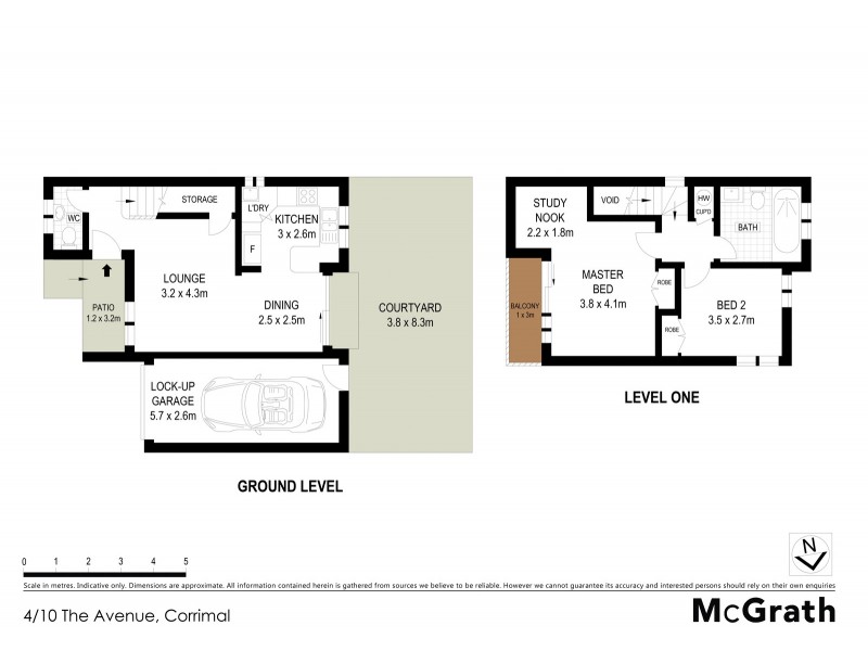 4/10 The Avenue, Corrimal NSW 2518 Floorplan