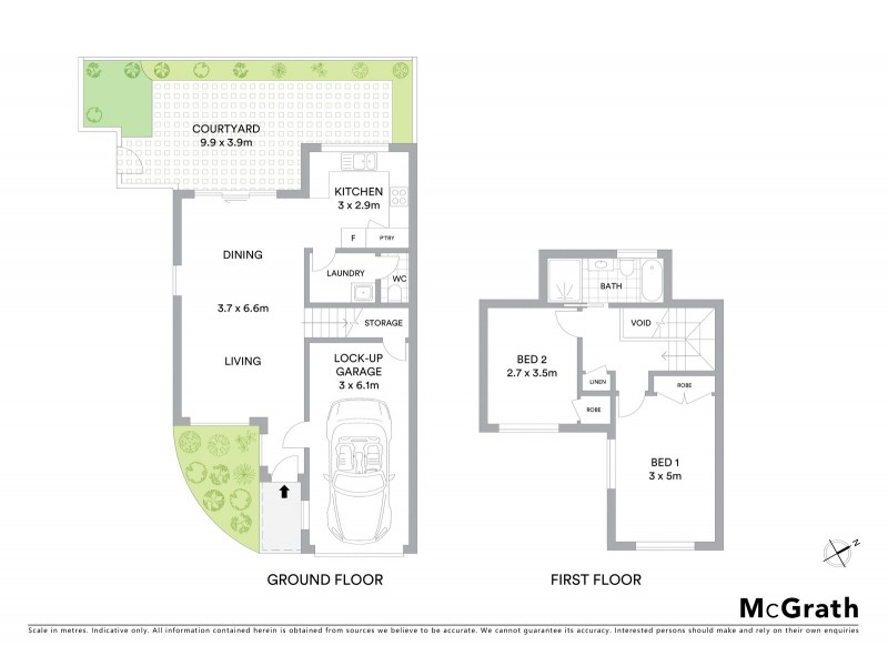 8/25 Nicholson Road, Woonona NSW 2517 Floorplan