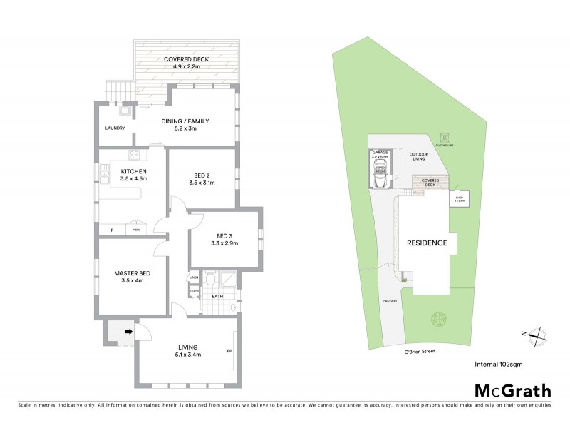 2 O’Brien Street, Bulli NSW 2516 Floorplan