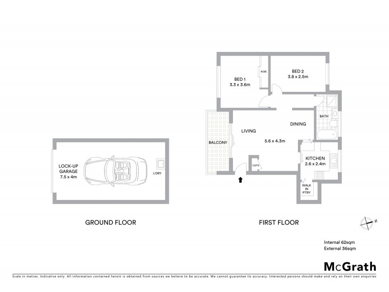 2/10 Thomas Street, Corrimal NSW 2518 Floorplan