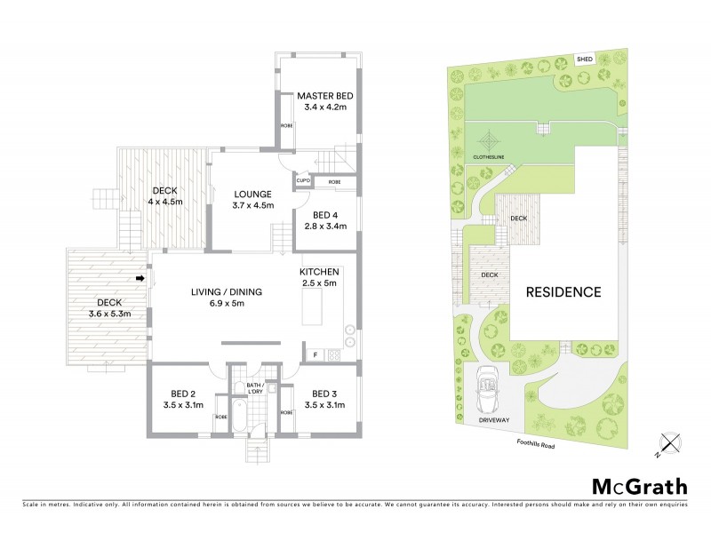 5 Foothills Road, Austinmer NSW 2515 Floorplan
