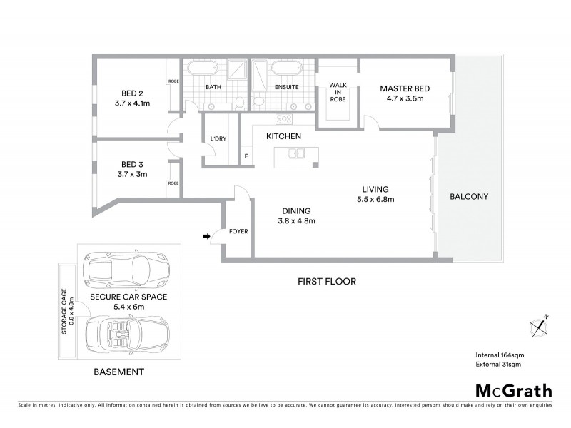 16/264 Lawrence Hargrave Drive, Thirroul NSW 2515 Floorplan
