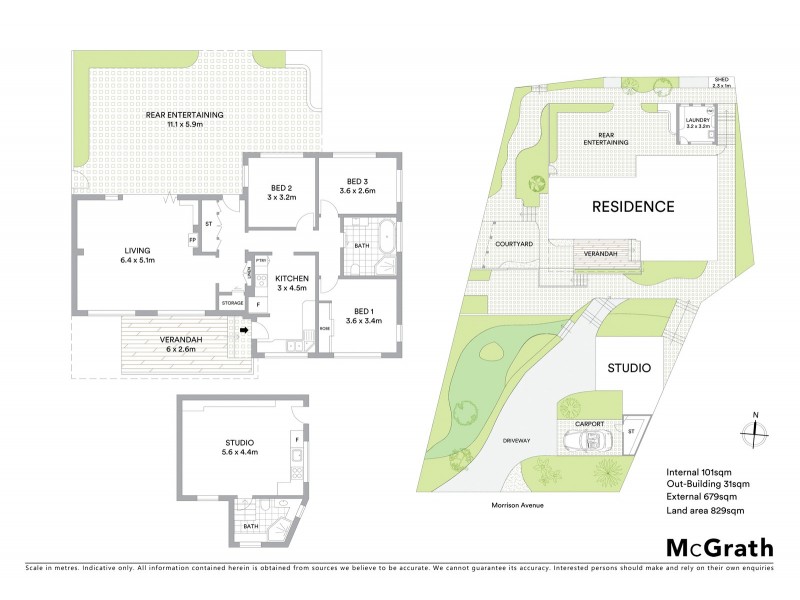 108 Morrison Avenue, Wombarra NSW 2515 Floorplan