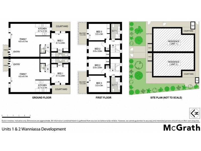 2/21 McWhae Circuit, Wanniassa ACT 2903 Floorplan