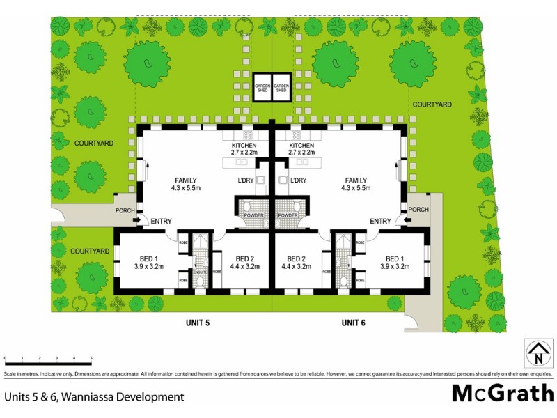5/21 McWhae Circuit, Wanniassa ACT 2903 Floorplan