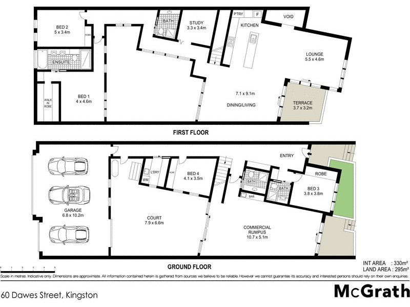 60 Dawes Street, Kingston ACT 2604 Floorplan