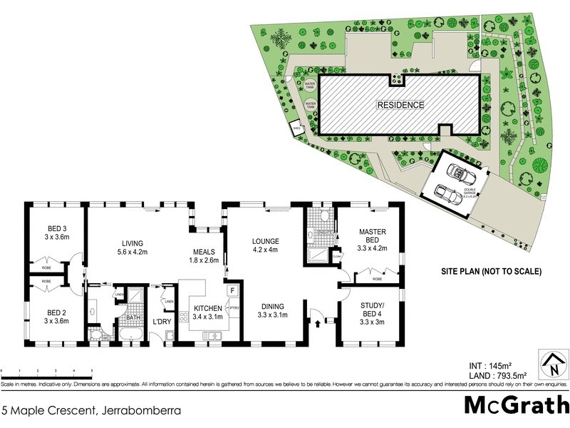 5 Maple Crescent, Jerrabomberra NSW 2619 Floorplan