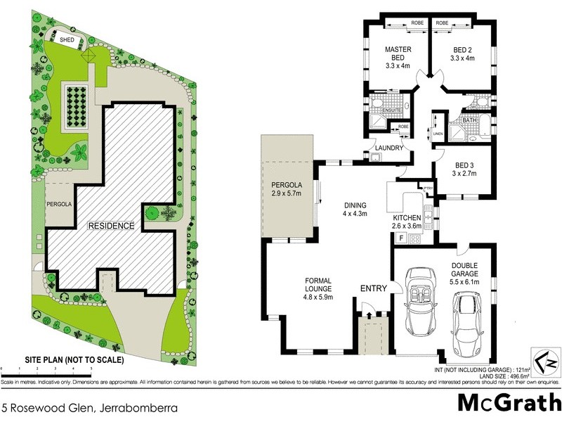 5 Rosewood Glen, Jerrabomberra NSW 2619 Floorplan