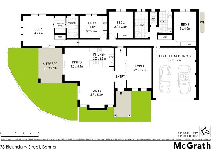 78 Bieundurry Street, Bonner ACT 2914 Floorplan