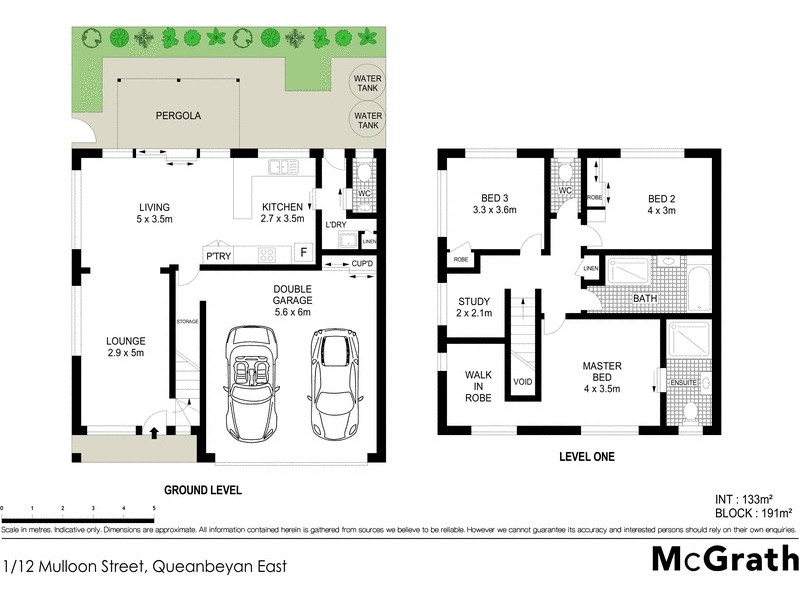 1/12 Mulloon Street, Queanbeyan East NSW 2620 Floorplan