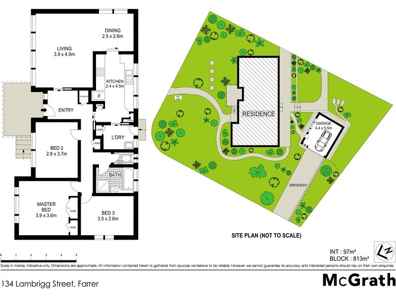 134 Lambrigg Street, Farrer ACT 2607 Floorplan