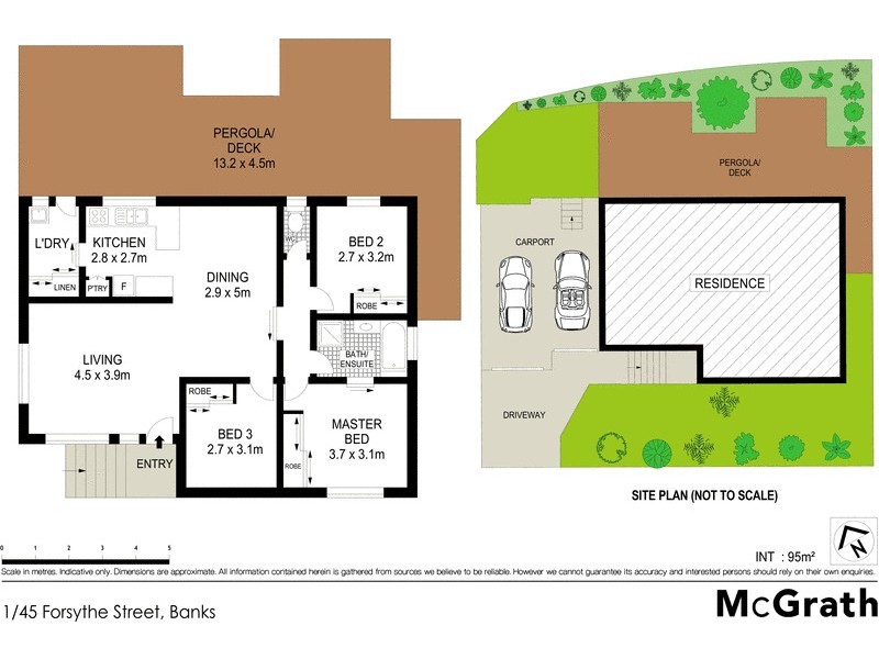 1/45 Forsythe Street, Banks ACT 2906 Floorplan