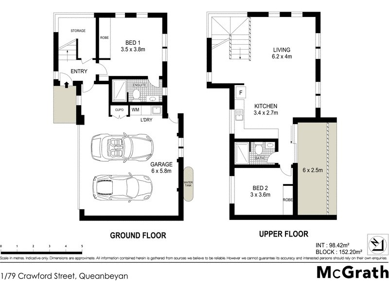 1/79 Crawford Street, Queanbeyan NSW 2620 Floorplan