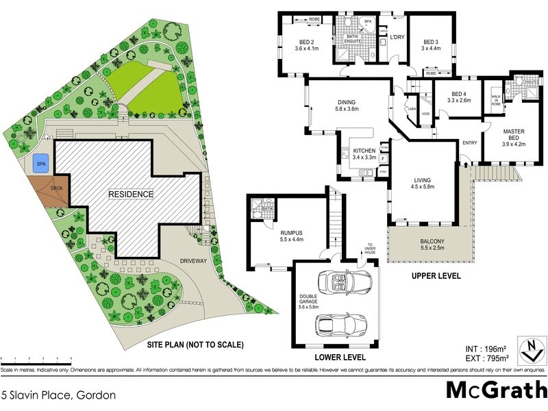 5 Slavin Place, Gordon ACT 2906 Floorplan