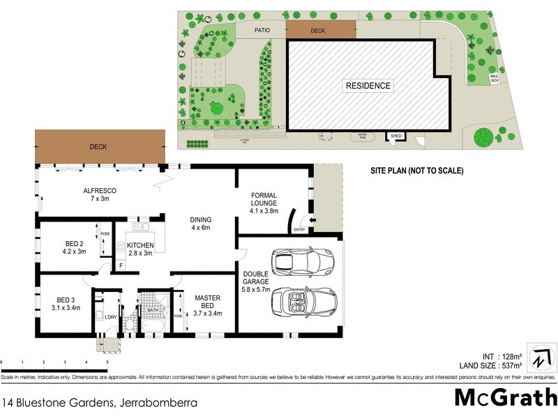 14 Bluestone Gardens, Jerrabomberra NSW 2619 Floorplan