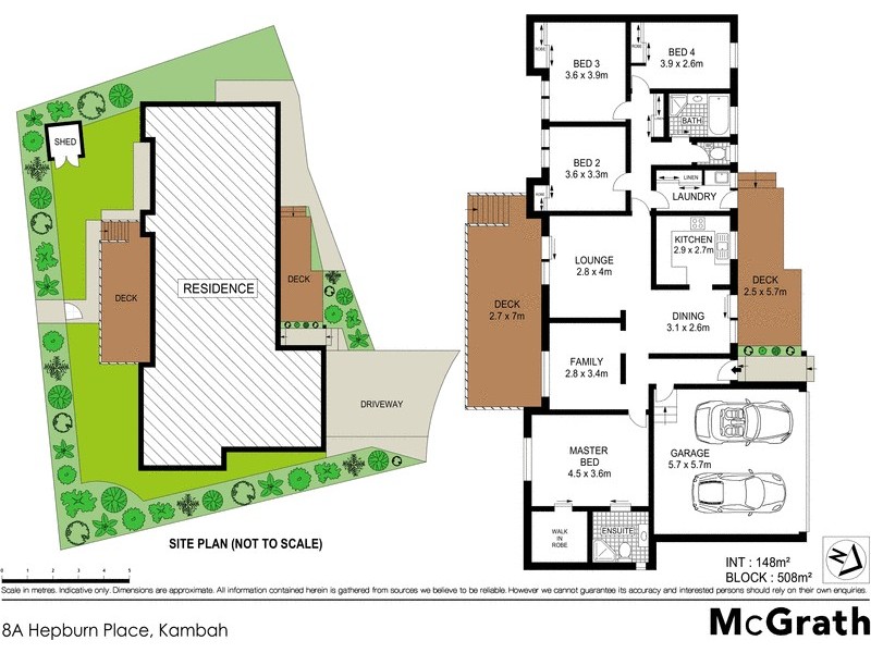 8A Hepburn Place, Kambah ACT 2902 Floorplan