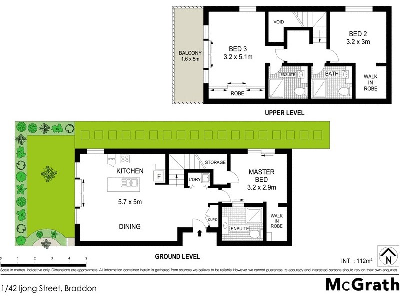 1/42 Ijong Street, Braddon ACT 2612 Floorplan