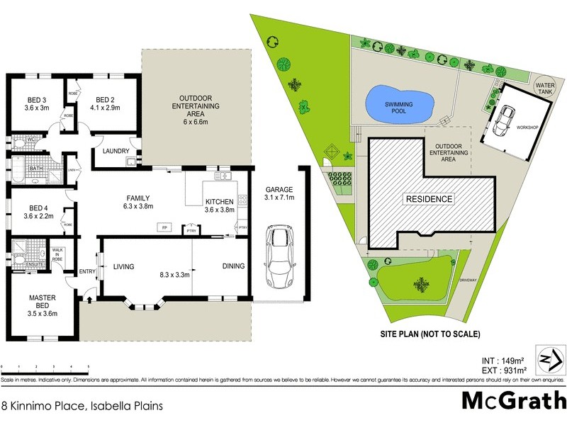 8 Kinnimo Place, Isabella Plains ACT 2905 Floorplan