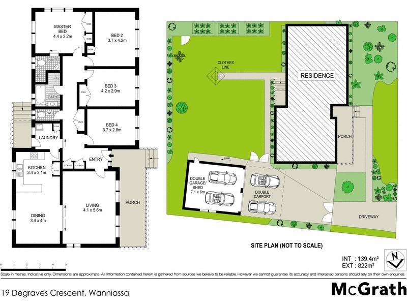 19 Degraves Crescent, Wanniassa ACT 2903 Floorplan