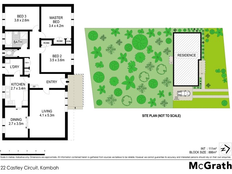 22 Castley Circuit, Kambah ACT 2902 Floorplan