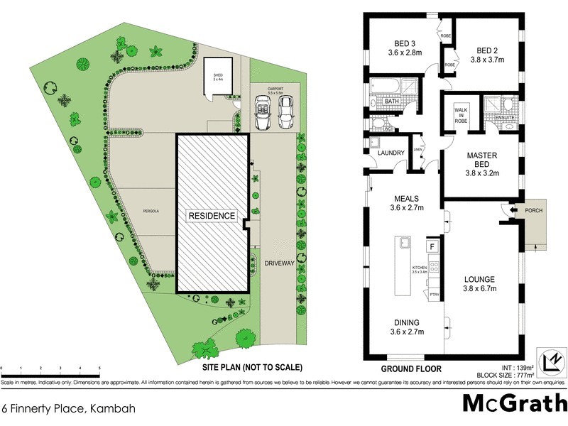 6 Finnerty Place, Kambah ACT 2902 Floorplan