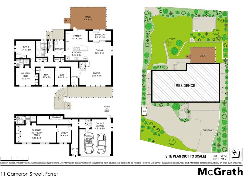 11 Cameron Street, Farrer ACT 2607 Floorplan