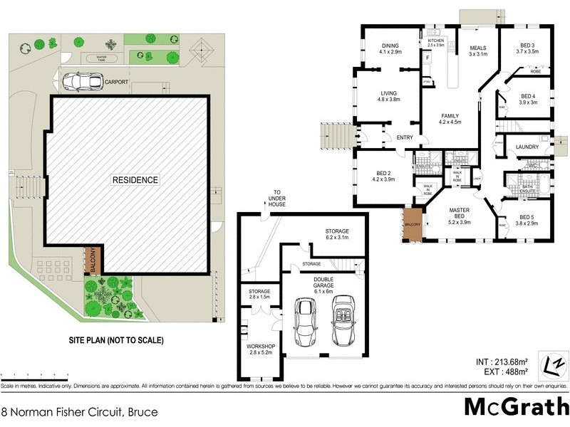 8 Norman Fisher Circuit, Bruce ACT 2617 Floorplan