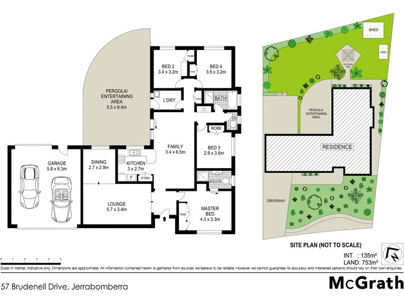 57 Brudenell Drive, Jerrabomberra NSW 2619 Floorplan