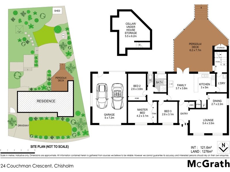 24 Couchman Crescent, Chisholm ACT 2905 Floorplan