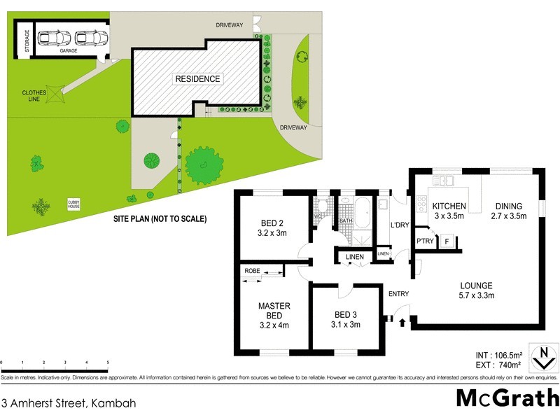 3 Amherst Street, Kambah ACT 2902 Floorplan